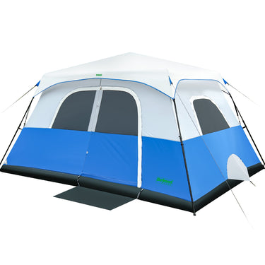 BeyondHOME Instant Cabin 6 Person Camping Tent-Sky Blue